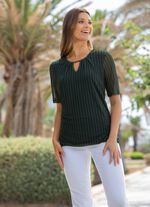 Overhemdtuniek in 2-in-1-look 