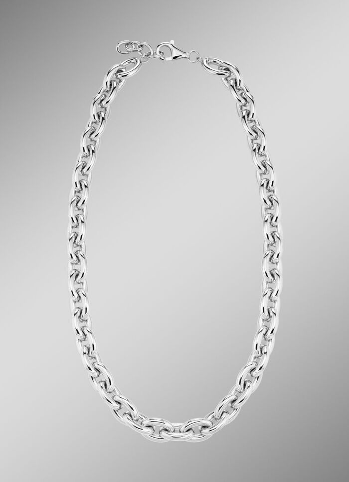 Zilveren ankerketting 