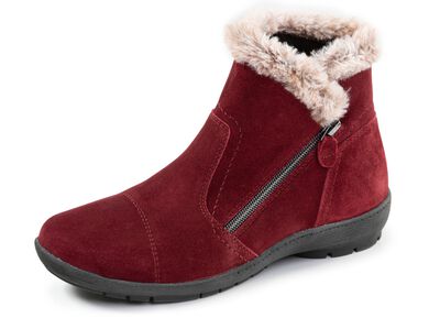 ELENA EDEN, gevoerde dameslaarzen, winterschoenen, breedte G, met uitneembaar voetbed 