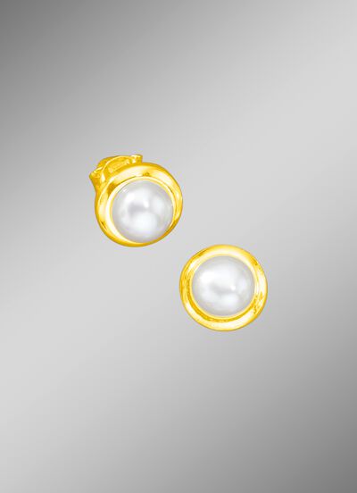 Oorbellen met zoetwaterparels 