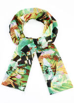 Sjaal met fantasiedessin 