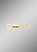 Praktische magneetsluiting van goud 