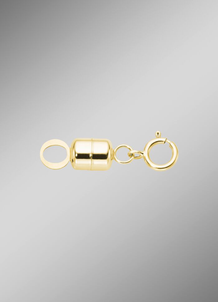 Praktische magneetsluiting van goud 