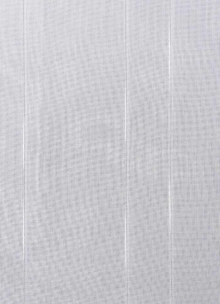 Klassiek rolgordijn met fijne strepen en fantasiegaren 