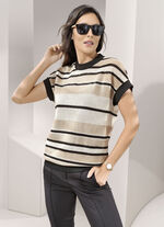 2-in-1 shirt met paillettenborduurwerk 