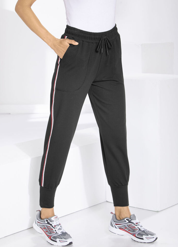 Vrijetijdsbroek van “Plantier” in 4 kleuren ZWART