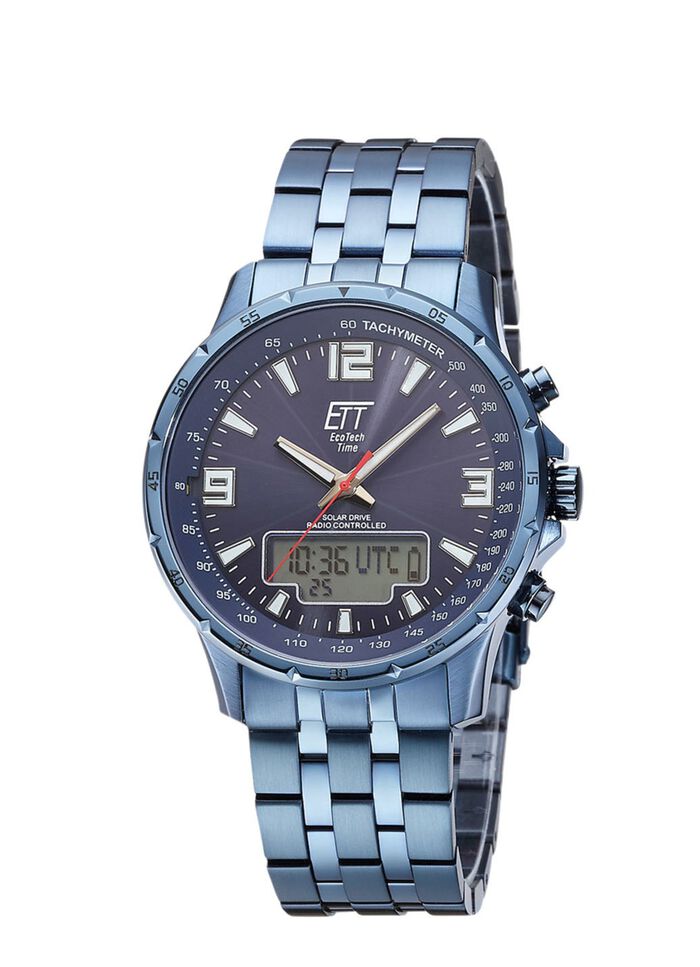 Sportief radiogestuurd zonnehorloge voor heren 