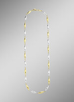 Hoogwaardige ketting in tweekleurig 