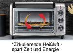 Heteluchtoven met 5 functies 