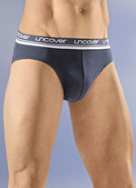 Discover by Schiesser, set van drie slips met elastische tailleband 3X MARINE