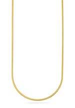 Machinaal gegraveerde slangenketting 