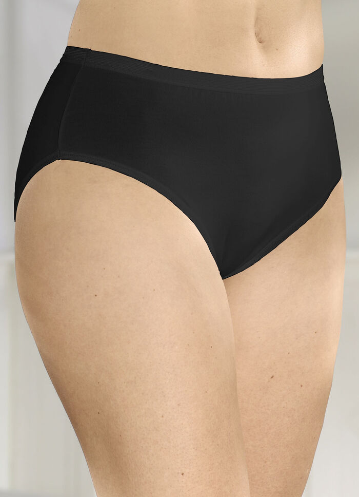 Set van vijf sportieve slips SCHWARZ