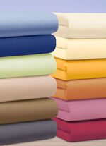 Dubbel jersey hoeslaken BLAUW