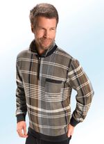 Poloshirt met borstzakje met knoop 