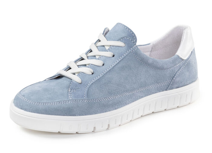 ELENA EDEN veterschoenen gemaakt van suède BLEU