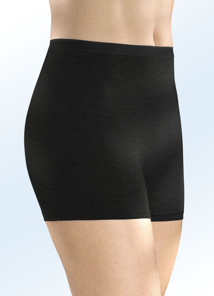 Sylvia Speidel tweedelige broek, ademend 1X GRIJS GEMÊLEERD, 1X ZWART