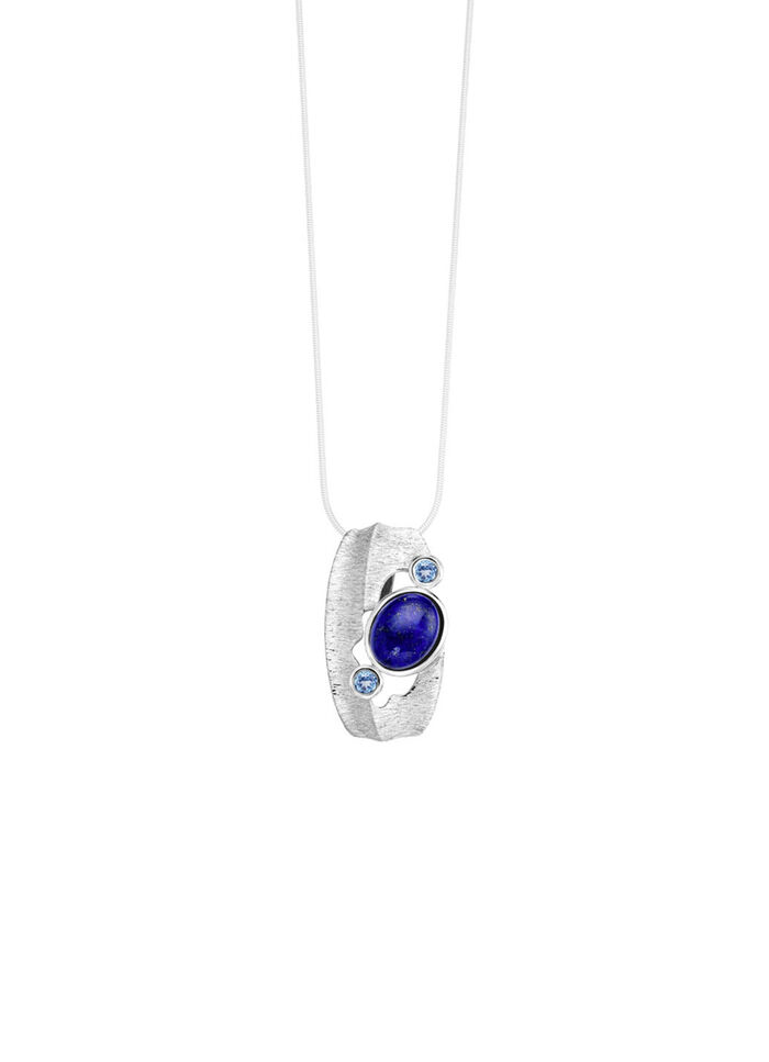 Hanger met lapis lazuli 