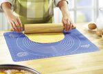 Oprolmat met maatverdeling BLAUW