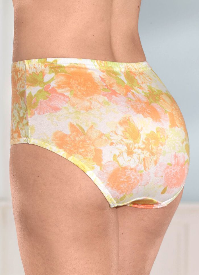 Verpakking van vier slips met elastische tailleband 