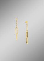 Elegantie in beweging: oorbellen van fijn goud 