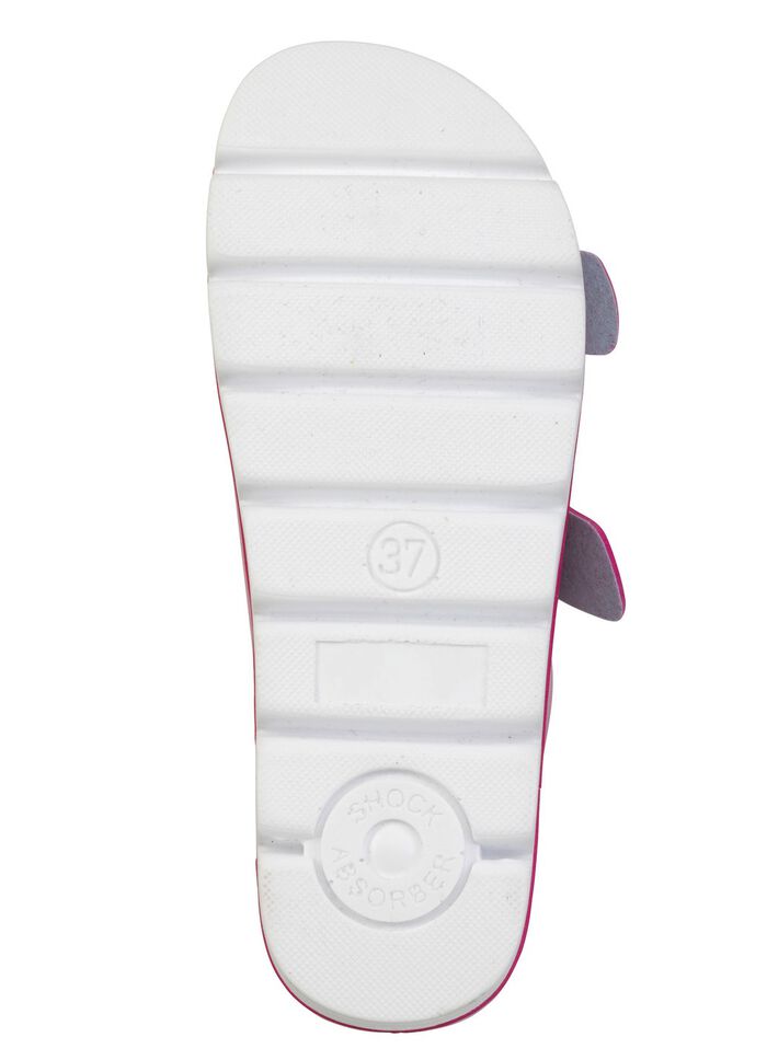 Klassieke damesmuiltjes met verstelbare sluitingen PINK