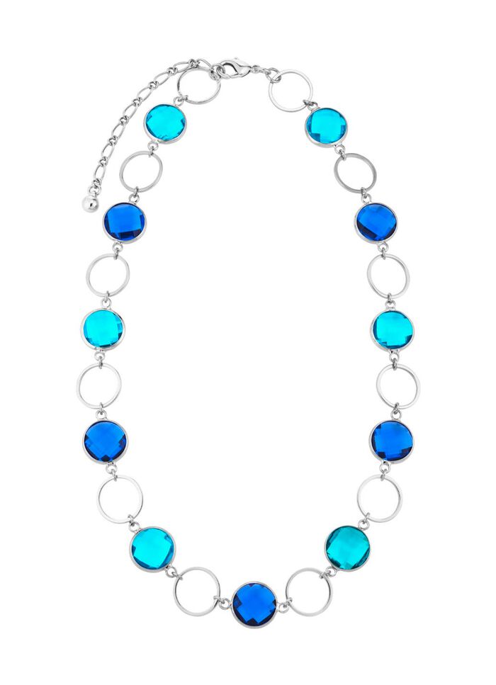 Sieradenset, 3-delig, met kristalstenen 