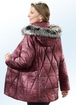 Jas met afneembare rand van imitatiebont BORDEAUX