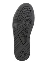 Ranger veterschoen gemaakt van zacht knokkelleer ROBIJNROOD-ZWART