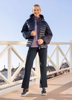 Jasje in trendy materiaalmix 