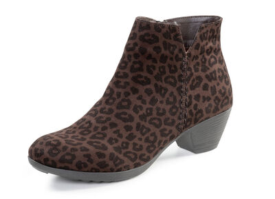 Andrea Conti, trendy dames enkellaarsjes, met rits 