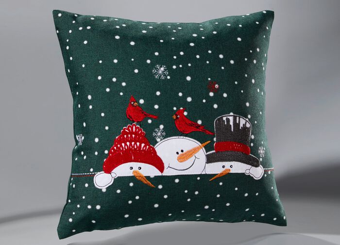 Magische tafel- en kamerdecoratie met sneeuwpopmotieven 