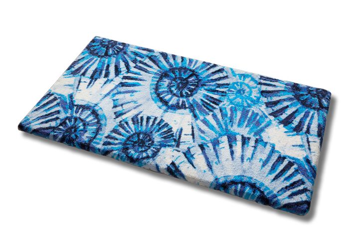 Badmat met antislip achterkant AQUA