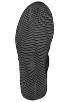 Waldläufer, lichte damessneakers, breedte H, met uitneembaar voetbed ZWART