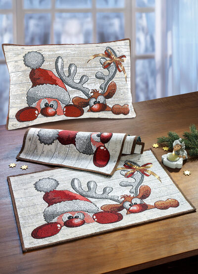 Tafel- en kamerdecoratie van gobelin 