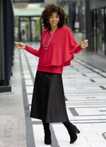 Pullover in 2-laags-look 