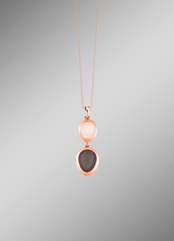 Magie van de Maan &ndash; Hanger met echte maansteen 