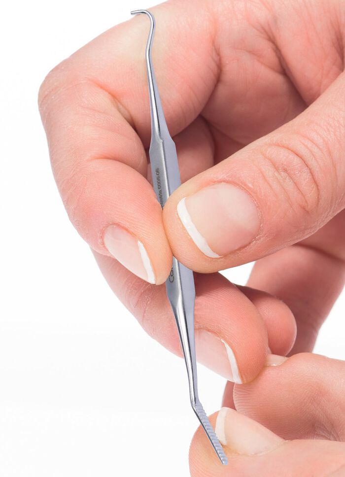 Hoekvijl van Canal van roestvrij staal 