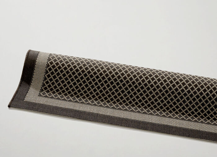 Aangenaam platte bruggen en tapijten in sisal-look BRUIN