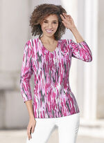 Overhemd met all-over print 