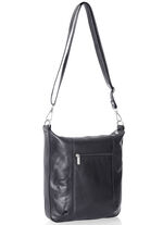 Laurina, tas, dames, met verstelbare schouderband ZWART