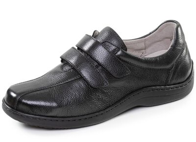 ELENA EDEN, comfortabele damespantoffels, breedte H, met uitneembaar voetbed 