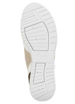 Sneakers WEISS-BEIGE-BRAUN