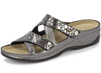 ELENA EDEN, comfortabele damesmuiltjes, breedte G, met klittenbandsluiting 