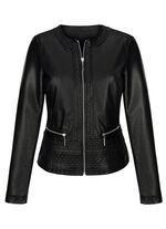 Blazer met tonale borduursels 