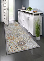 Deurmat met antislip latex achterkant