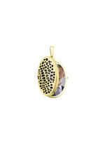 Medaillon met luipaardprint 