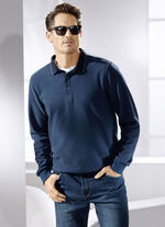 Poloshirt van “Milano Italy” DUNKELBLAU