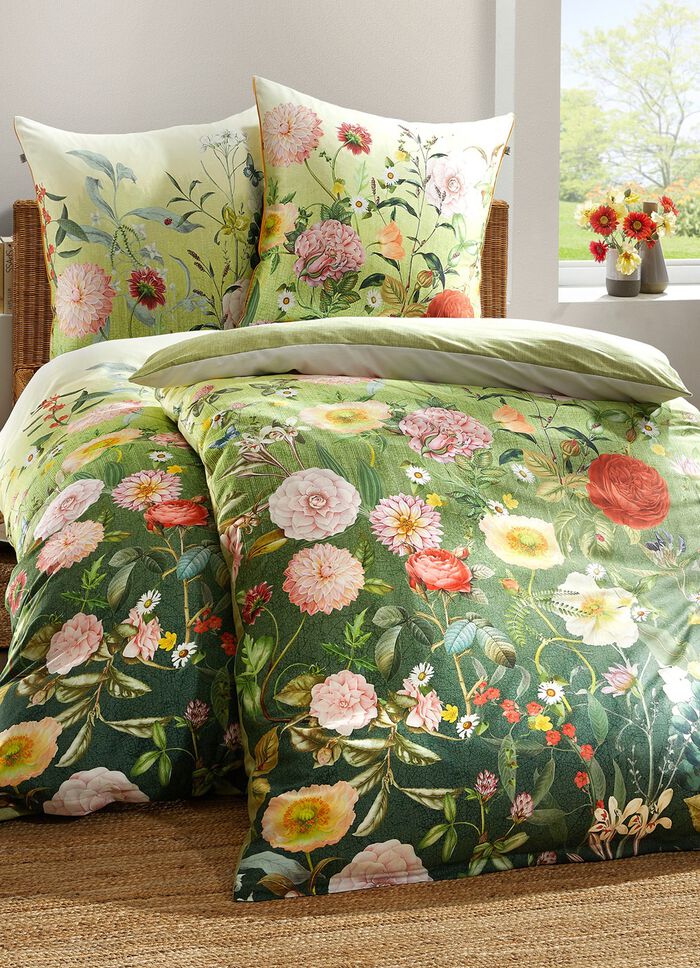 Omkeerbaar bedlinnen in maco satijn 