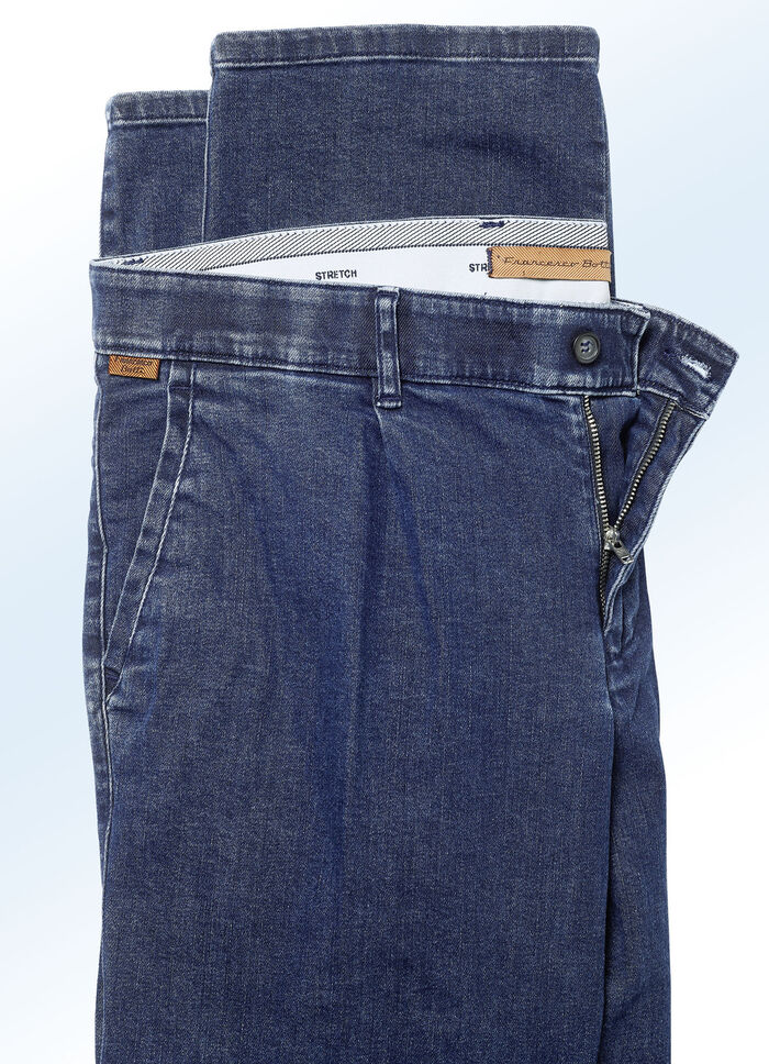 Jeans "Francesco Botti" in 2 kwaliteiten en 3 kleuren JEANSBLAUW