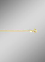 Gouden gevlochten ketting 